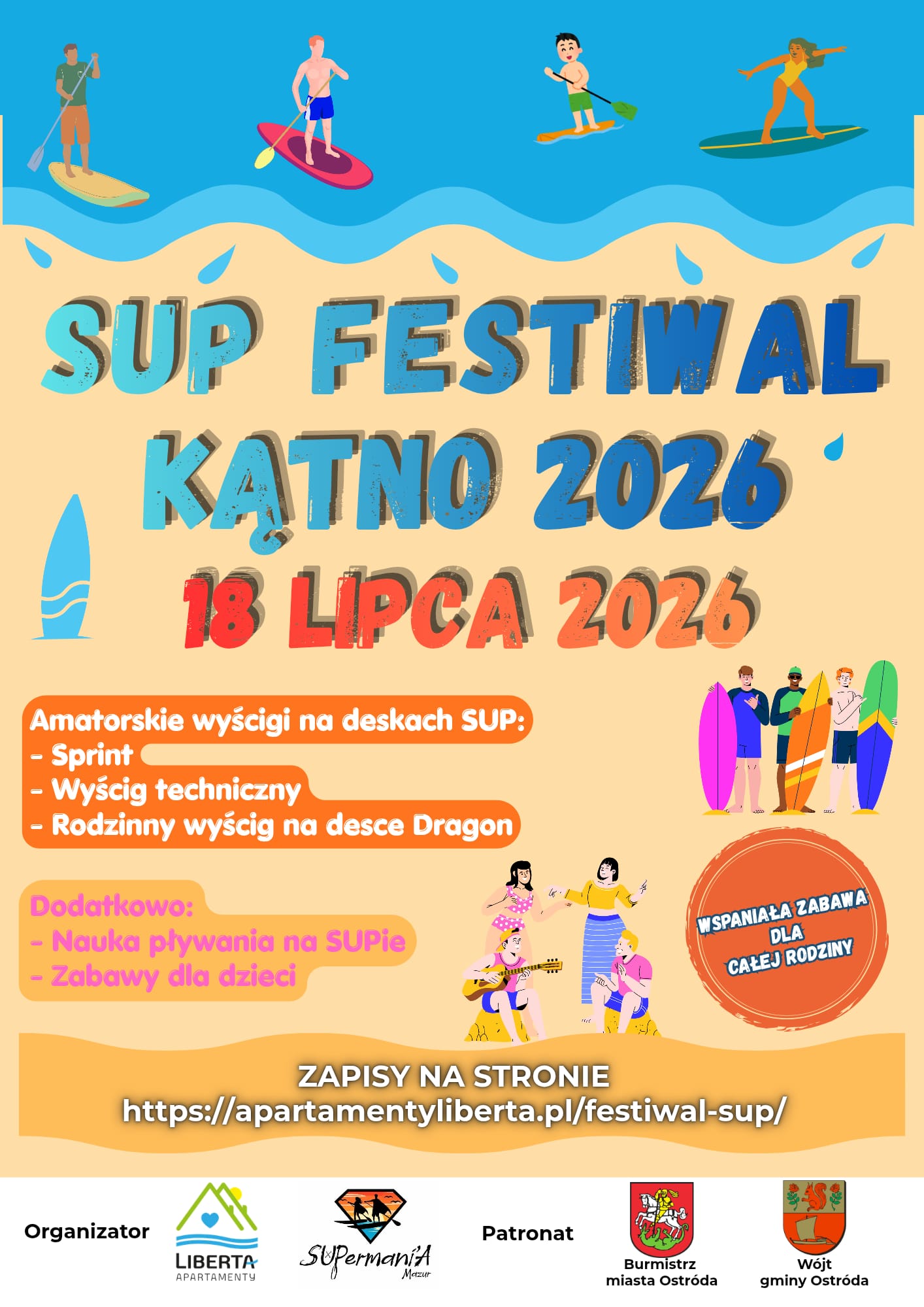 Festiwal SUP Kątno 2026