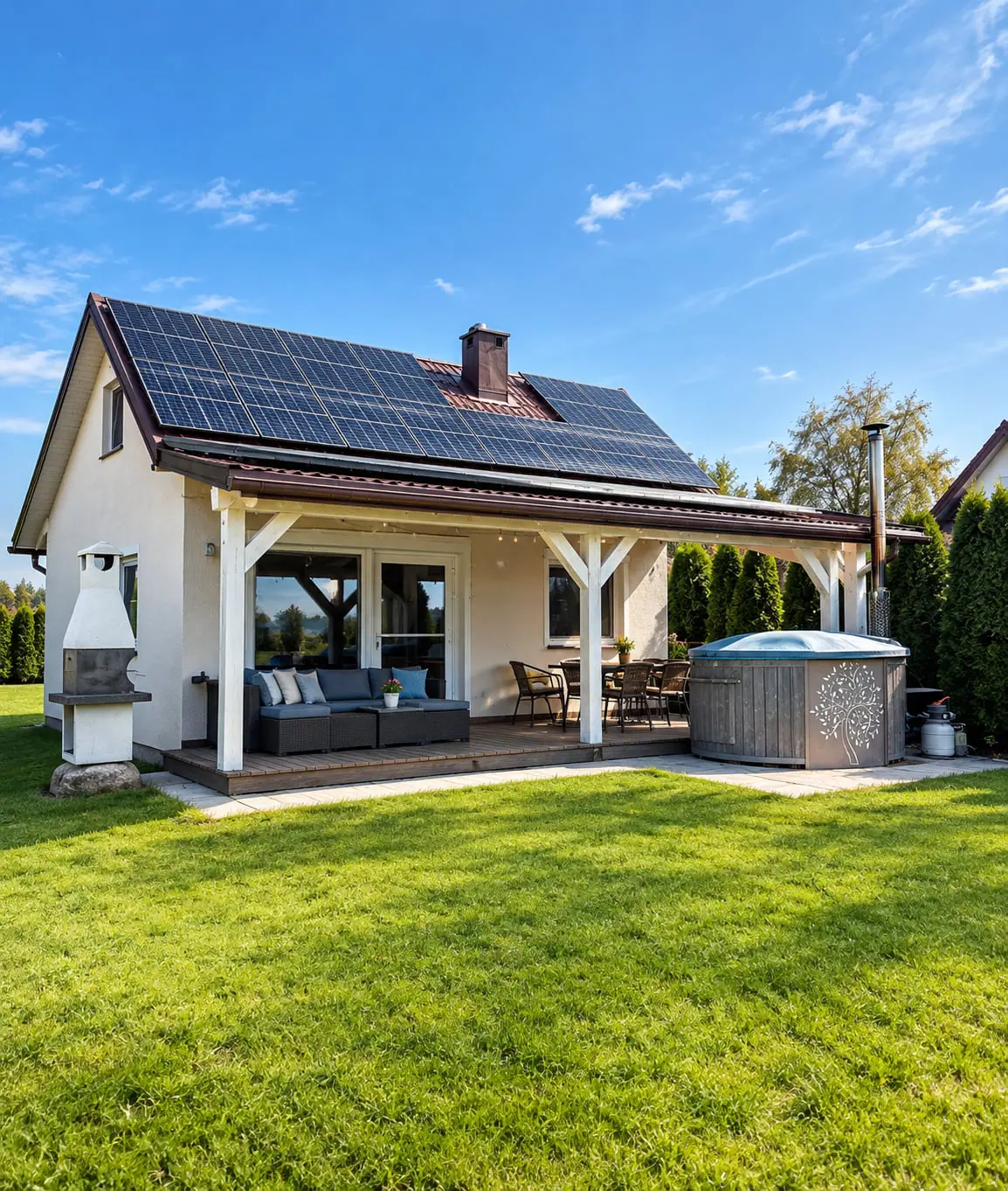 Apartament z zewnątrz